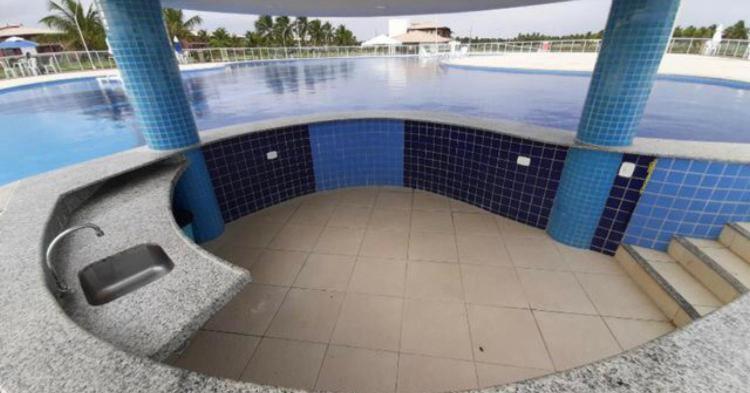 Apartamento Com Ar Cond e WIFI no Villa das Águas - Praia do Saco Estância Exterior foto